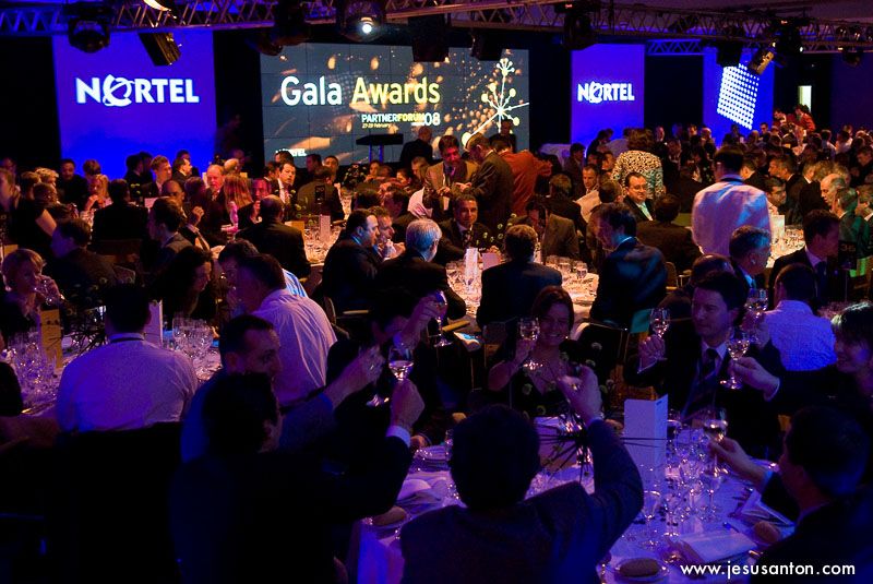 Photos of an event held in a hotel