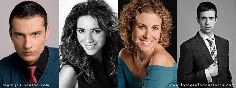 Realizamos books para actores y actrices en Madrid