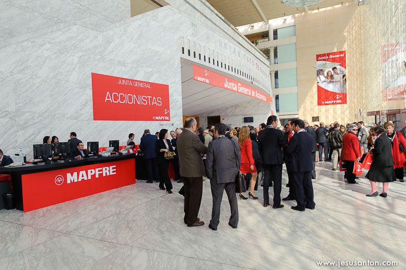 Pics of a corporate event in Madrid