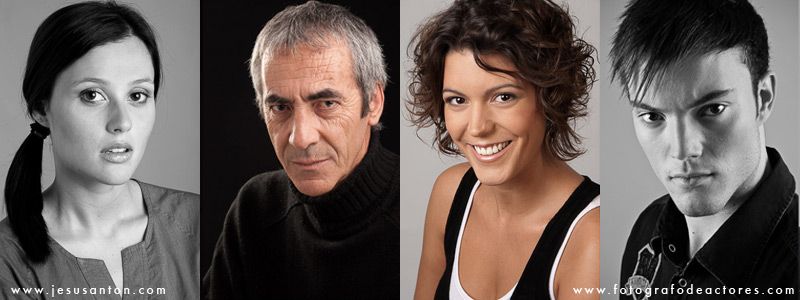 Realizamos books para actores y actrices en Madrid  - www.fotografodeactores.com