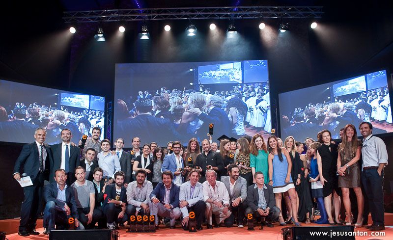 Otra foto de grupo de los premios Evento plus