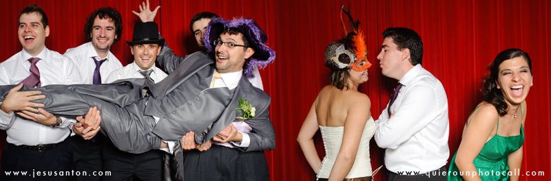 Photocall para boda en Madrid